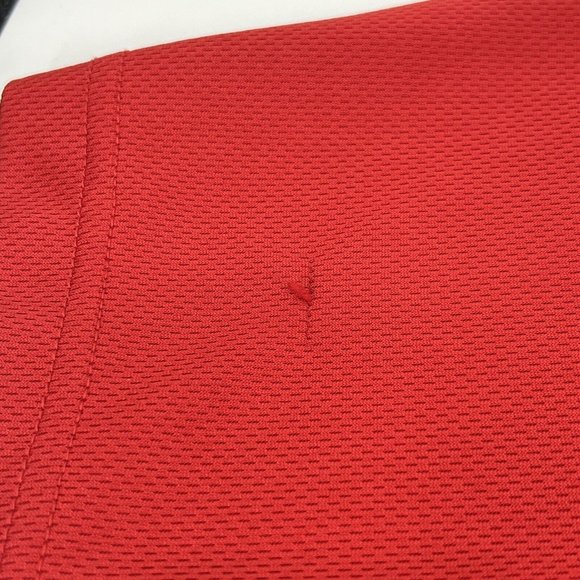 Majestic Philadelphia Phillies Shirt Men's 4XT Red Short Sleeve Polo MLB - Picture 7 of 11